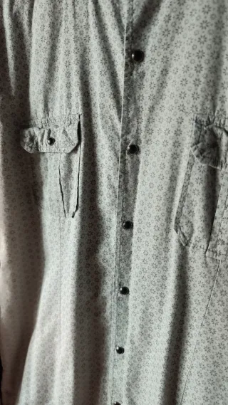 XL CAMISA HOMBRE GRIS