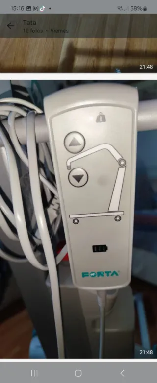 Grúa para enfermo se encuentra en madrid coslada