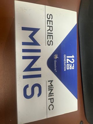 Mini PC Beelink S12 Pro Intel 12ª Gen Azul #H10372