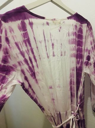 Vestido largo estampado boho talla única