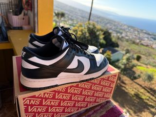 Nike Dunk Low Blanco y Negro. Con apenas uso