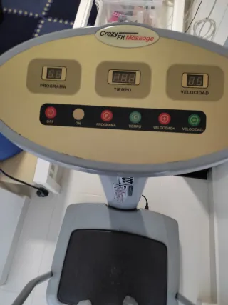 Máquina Vibratoria Crazy Fit Massage