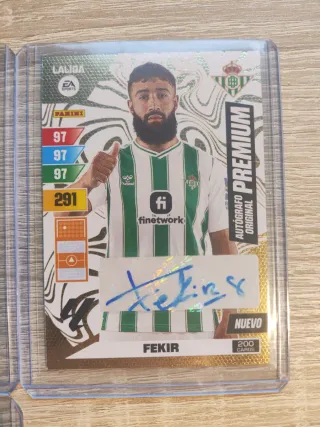 Autografos Adrenalyn 2023/2024 originales premium