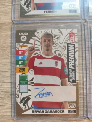 Autografos Adrenalyn 2023/2024 originales premium