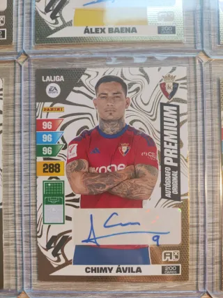 Autografos Adrenalyn 2023/2024 originales premium