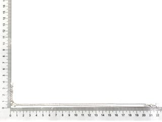 gargantilla plata 925mm con piedra con circonita 22cm