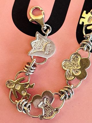 Pulsera Tous Icons Plata Multicolor