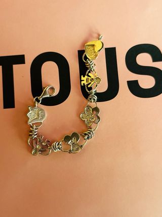 Pulsera Tous Icons Plata Multicolor