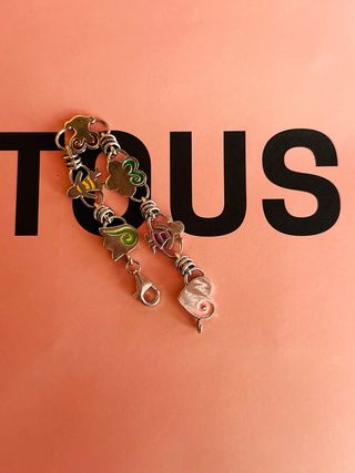 Pulsera Tous Icons Plata Multicolor