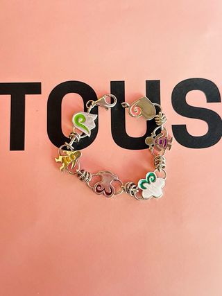 Pulsera Tous Icons Plata Multicolor