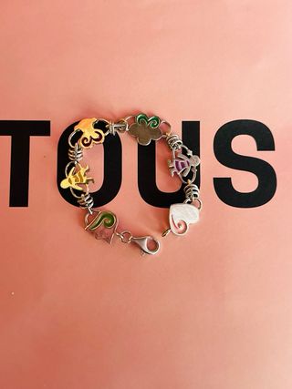 Pulsera Tous Icons Plata Multicolor
