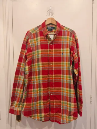 Camisa Polo Ralph Lauren cuadros L