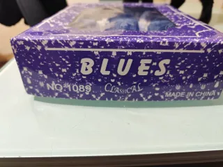 Set 6 Bicchieri Vintage Blu Oro