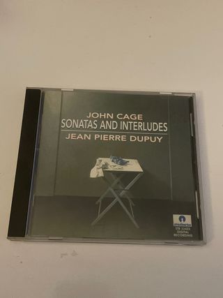 CD John Cage Sonatas and Interludes
