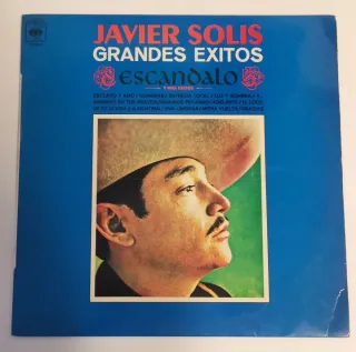 Vinilo Javier Solís Grandes Éxitos