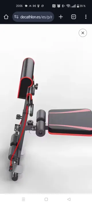 Banco de musculación