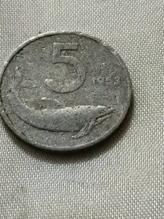 Moneta antica 5 1953
