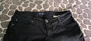 Armani Jeans dritti neri