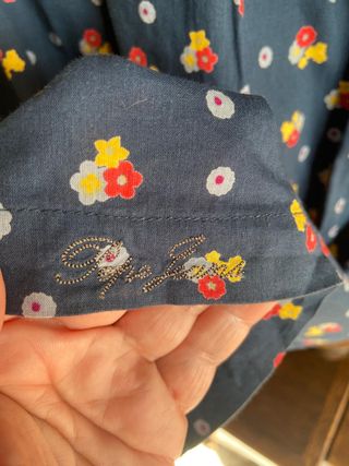 Vestido Pepe Jeans floral azul