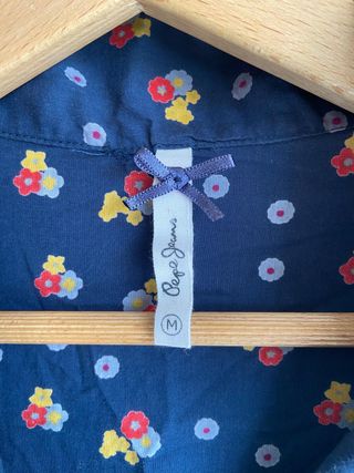 Vestido Pepe Jeans floral azul