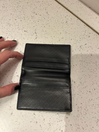 Porta carte Boss Profumi Nero