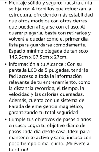 Cinta de Correr Deluxe 13 Fitness