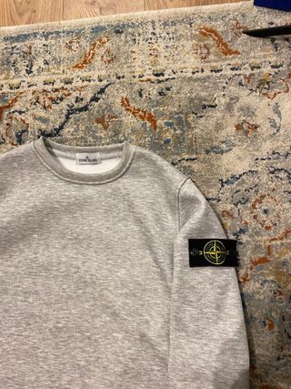Sudadera Stone Island Gris