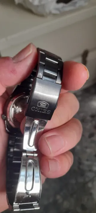 Reloj Seiko 5 Negro Automático