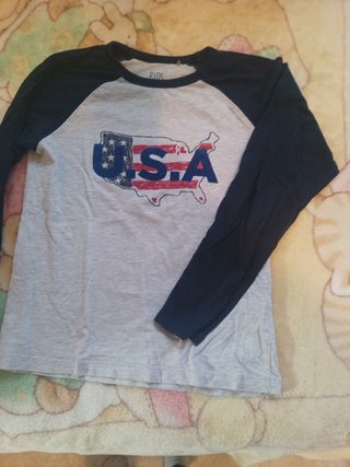 Camiseta New York Niño Talla M 9-10-11 años