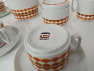 Servizio Tè Caffè Tognana Vintage Porcellana