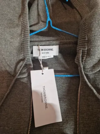 Thom Browne Maglione Grigio Taglia S