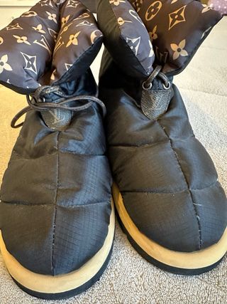 Botas Louis Vuitton acolchadas monogram