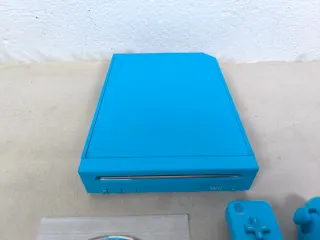 Consola Wii Azul + Juego Mario & Sonic