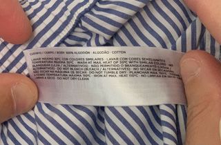 Pantalones Emidio Tucci Talla L Rayas Azules