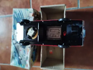 Coche Bomberos EGE Juguete Vintage en caja