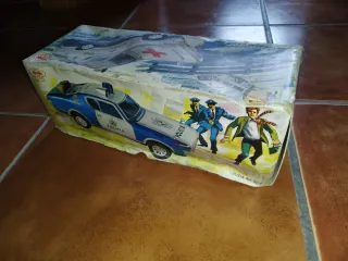 Coche Bomberos EGE Juguete Vintage en caja