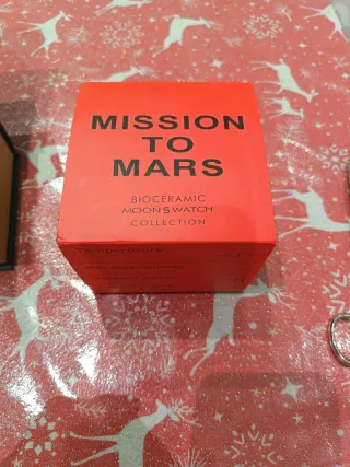 Swatch Omega Mission to Mars