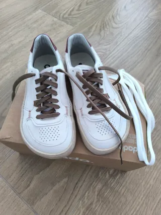 Zapatillas Dada Barefoot Blancas y Marrones