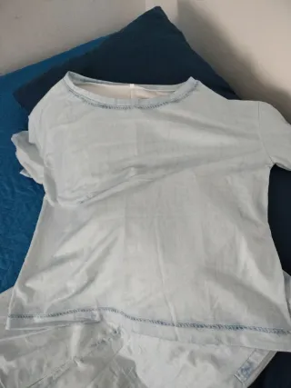 Conjunto falda y camisa vaquera