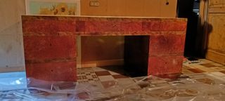 Scrivania radica anni '30