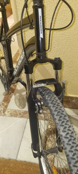 Bicicleta Rockrider Negra
