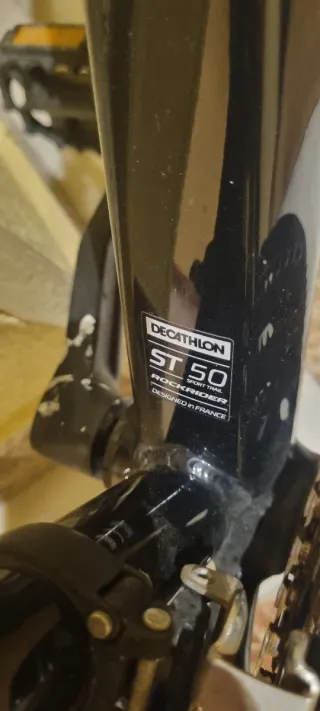 Bicicleta Rockrider Negra