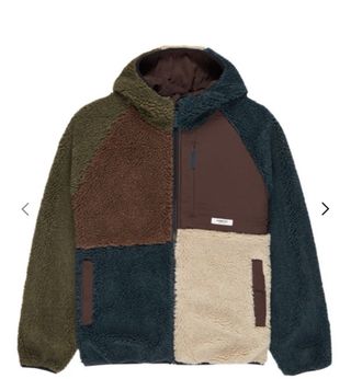 Sudadera Element Marrón y Verde