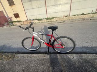 Bicicleta Topbike Roja y Blanca