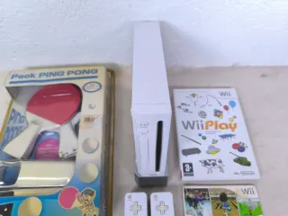 Nintendo Wii Pack Ping Pong + Juegos