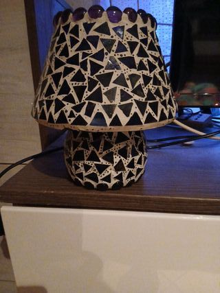 Lampada anni '70 mosaico