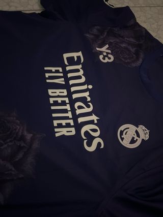 Camiseta Real Madrid Y-3 Lila Talla M