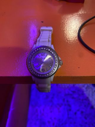 Reloj L. Messi Cronógrafo Negro y Plateado