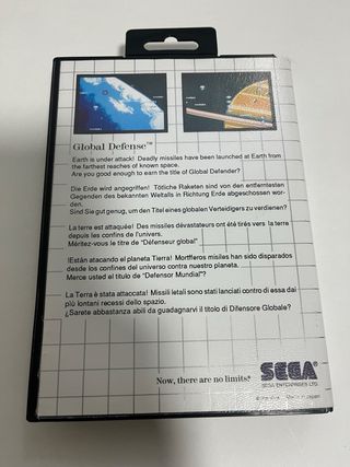 Sega Global Defense Mega Cartridge