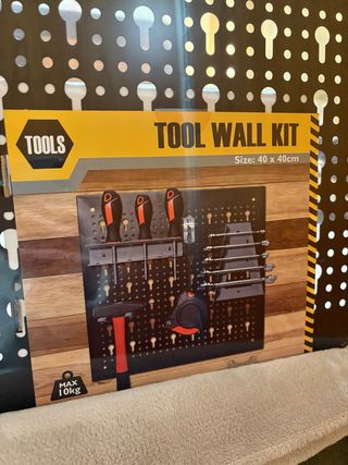 Panel Organizador Herramientas 40x40cm